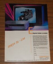 Seltene Werbung TELERENT Erfolgreiche Verkäufer zu vermieten 1988