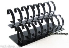 Uhrenständer Uhrenhalter Uhrenträger für 16 Uhr schwarz