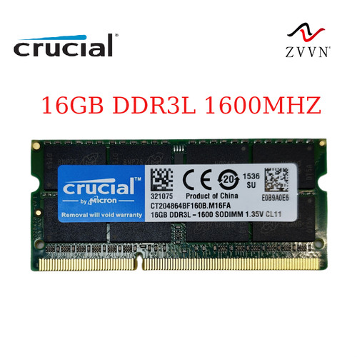 For crucial 16gb - crucial, ddr3l