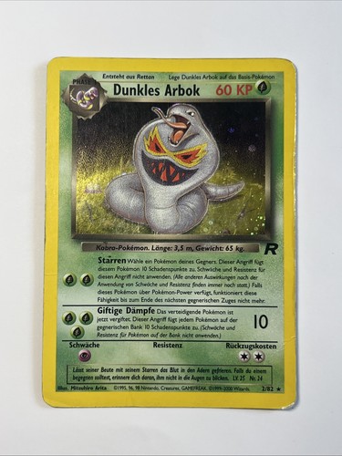 Pokémon dunkles arbok - dunkles, 2/82