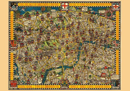 Wonderground map london - of,