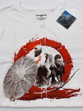 God of War Fan T-Shirt Kratos & Atreus Gr. L Wootbox Edition Weiß TS268055GDW-L