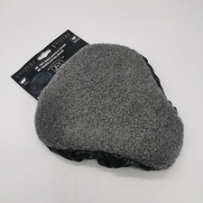 Satteldecke Wende Fahrradbezug Regenschutz & Lammfell-Imitat Sattel Sattelbezug