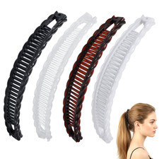 4 Stück Groß Banana Clip