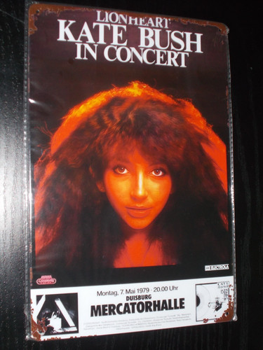 Kate bush blechschild - kate,