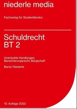 Schuldrecht BT 2 | Sebastian Bansi, Jan Niederle | 2022 | deutsch