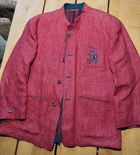 schöner Leinenblazer**Leinenjacke**JULIUS LANG**rot**Gr. 50