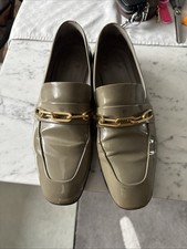 Burberry Damenschuhe Gr.38,5 -Lack Leder 