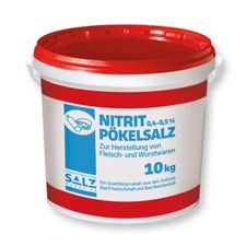 10kg Nitrit Pökelsalz Eimer Hergestellt in Deutschland Südsalze