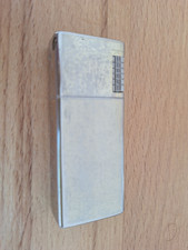 Benzin Feuerzeug silbern - GS King Butane - ca 70er Jahre - Sammlerstück