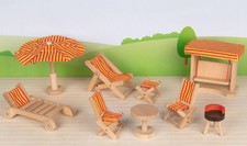 Puppenmöbel Garten | Schaukel