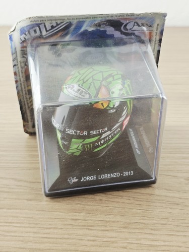 Miniatur helm jorge lorenzo - miniatur,
