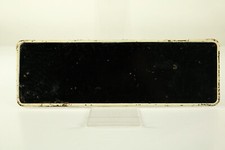 Altes Nummern Schild Tafel Rohling schwarz Deutschland 30er 40er Jahre