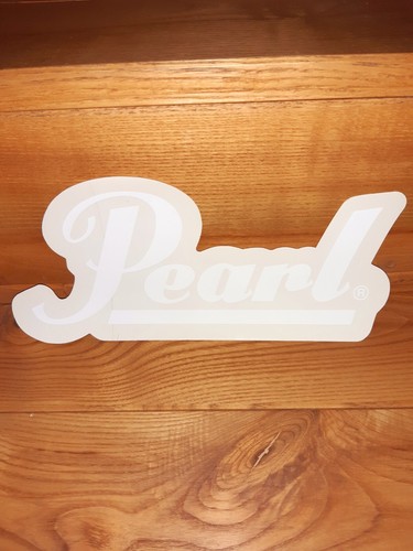 Pearl aufkleber weiß - aufkleber, weiß/