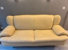 Italienische Couch Designer Sofa Leder 