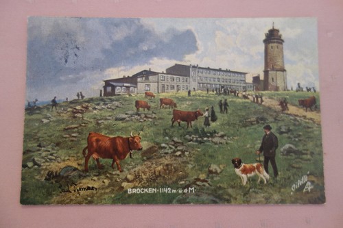Brocken 1914 - ak,