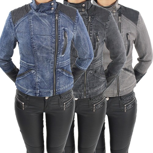 Damen jeans leder optick - damen,