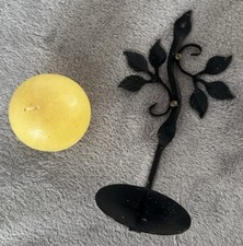 alte Runde Kerze mit