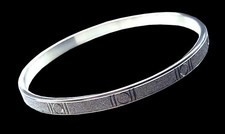 Edelstahl Armreif  Silber Strass Steine Edelstahlschmuck Armband Armreif-Schmuck