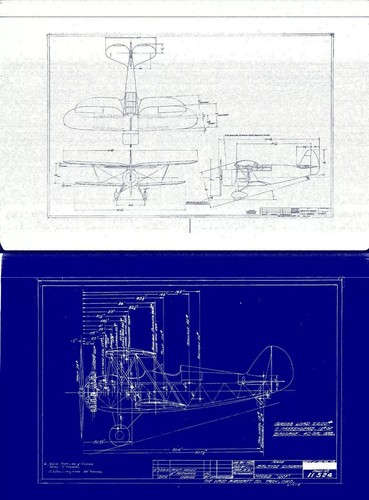 Waco aircraft company bauplan - aircraft,