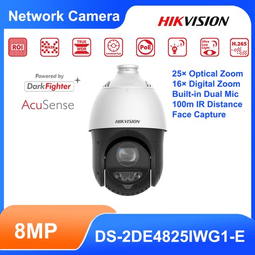 Hikvision ptz 4mp 25x zoom - hikvision,