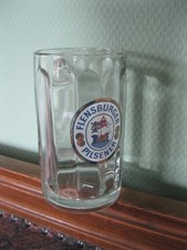 FLENSBURGER PILSENER Bierglas Glas Bierkrug 0,3l