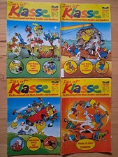 Das ist KLASSE Nr.10, 14, 15, 40 - Konvolut 4 Comichefte mit Wastl BASTEI