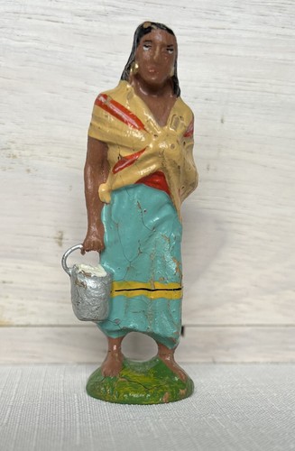 Lineol figur indianer - indianer, spuaw