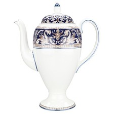 Kaffeekanne klein Wedgwood Florentine W1956 dunkelblau