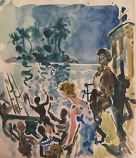 Alter Nachtdarstellung Fest