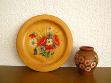 alter Holz Wandteller und