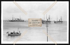 Foto Ostasiengeschwader 1910 Panzerkreuzer Flotte SMS Scharnhorst Graf Spee uvm