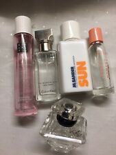 Parfumflakons LEER Sammler 5 Stück Tresor+Sun+Eternity+Rituals + s.oliver