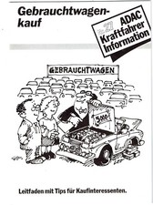 Gebrauchtwagen- Kauf. Nr. 27 - Broschüre