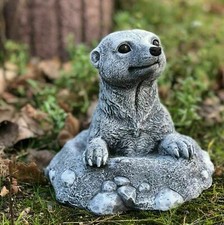 Steinfigur Erdmännchen Figur