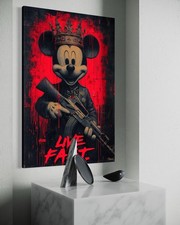 Micky King Leinwand Bild Pop