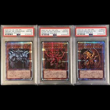 All PSA 10 Slifer Ra Obelisk