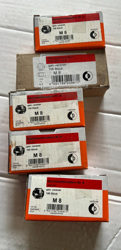 Packungen sechskantmuttern - 5,