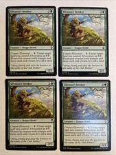 4x Baldur's Gate Silvanus‘s Invoker NM/M Magic The Gathering Mtg