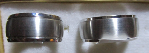 Herren damen ring edelstahl - herren,