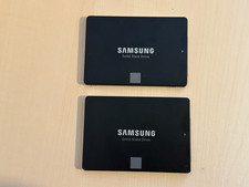 2 x 500 GB SSD Samsung 850 Evo Sata Festplatte
