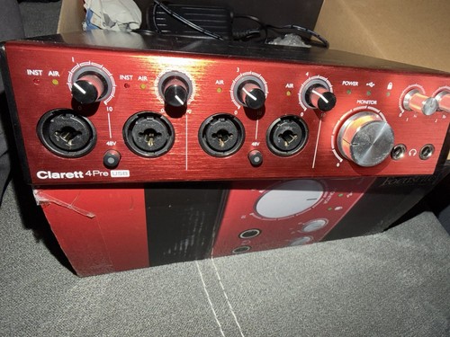 Focusrite clarett 4pre - clarett,