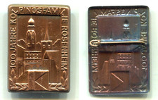 Tagungsabzeichen  "100 Jahre Kolpingsfamilie Rosenheim"