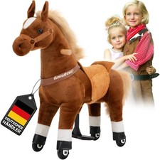 Miweba Pony Amadeus Schaukelpferd Schaukeltier Reiten Pferd für Kinder 3-5 Jahre