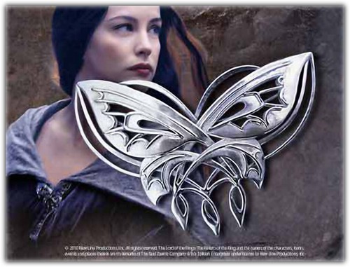 Arwen schmetterlings brosche - arwen, schmetterlings-brosche