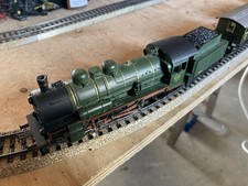 Märklin 3086 Lok  analog mit  Tender 3 / 2 Klasse Waggons und 1 Gepäckwagen