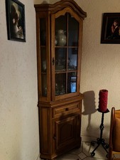 Eckschrank Eiche rustikal massiv