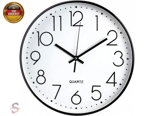 Zoll 30cm wanduhr - 12, wanduhr,