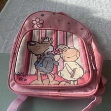Nici Jolly Mäh Kinderrucksack Kindergarten Rucksack Rosa,  Zwillinge 