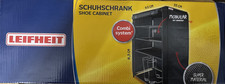 LEIFHEIT Schuhschrank Shoe Cabinet Combi-System Stoff schwarz 35 x 60 x 81.5 cm